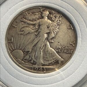 1943 Walking Liberty Half Dollar - 90% silver